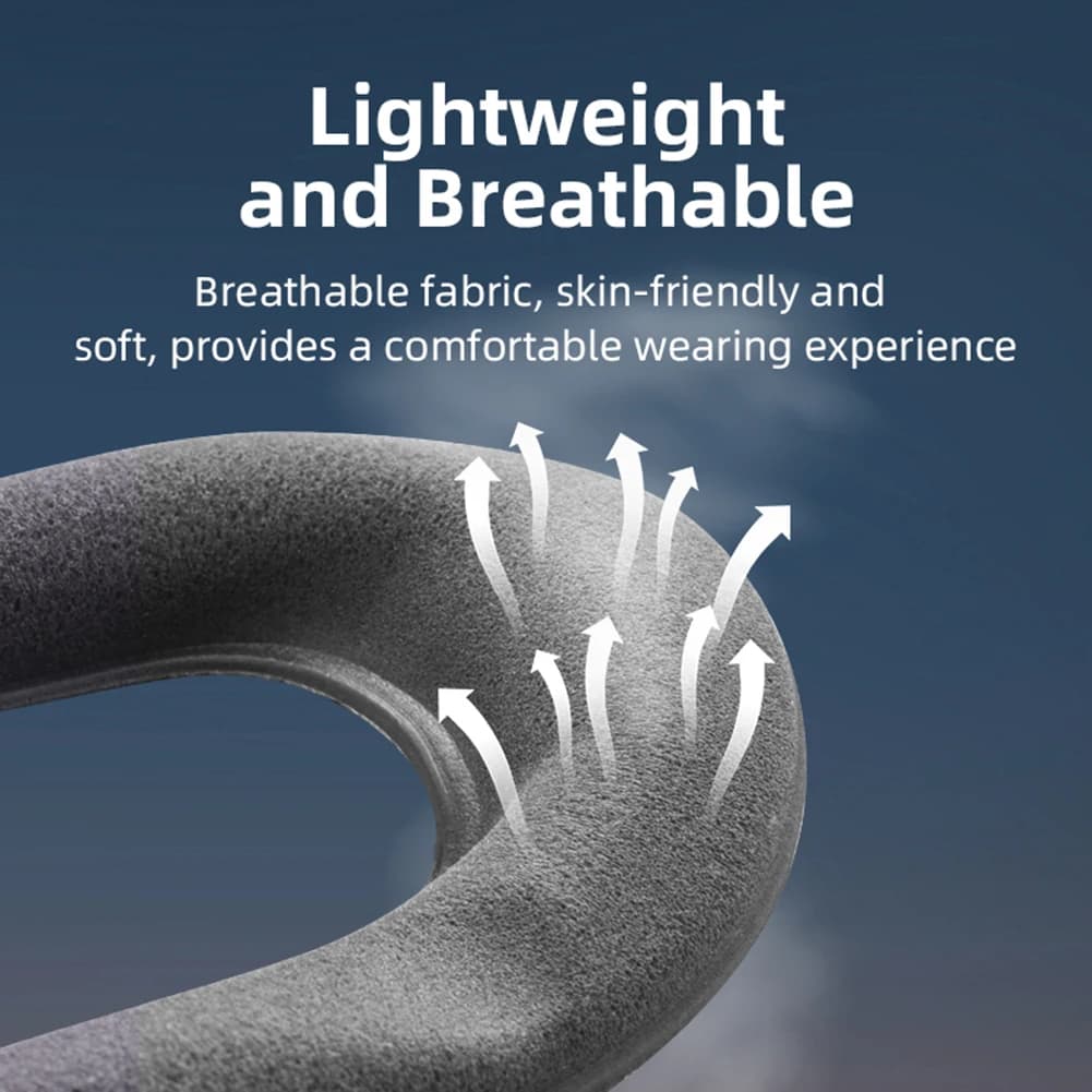 Cuscinetto in Spugna per Occhi, Accessori Comodi per Imbottitura Facciale, Maschera Anti-Infiltrazione Luminosa, Copertura Morbida per Viso per Occhiali DJI AVATA 2
