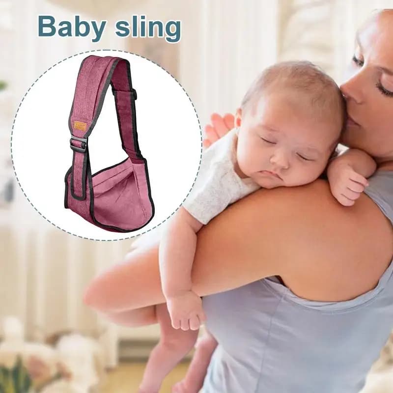 Borsa per il trasporto del neonato Cintura per sgabello in vita Fascia per imbracatura per bambini regolabile Accessori per neonati Marsupio rivolto in canguro ergonomico