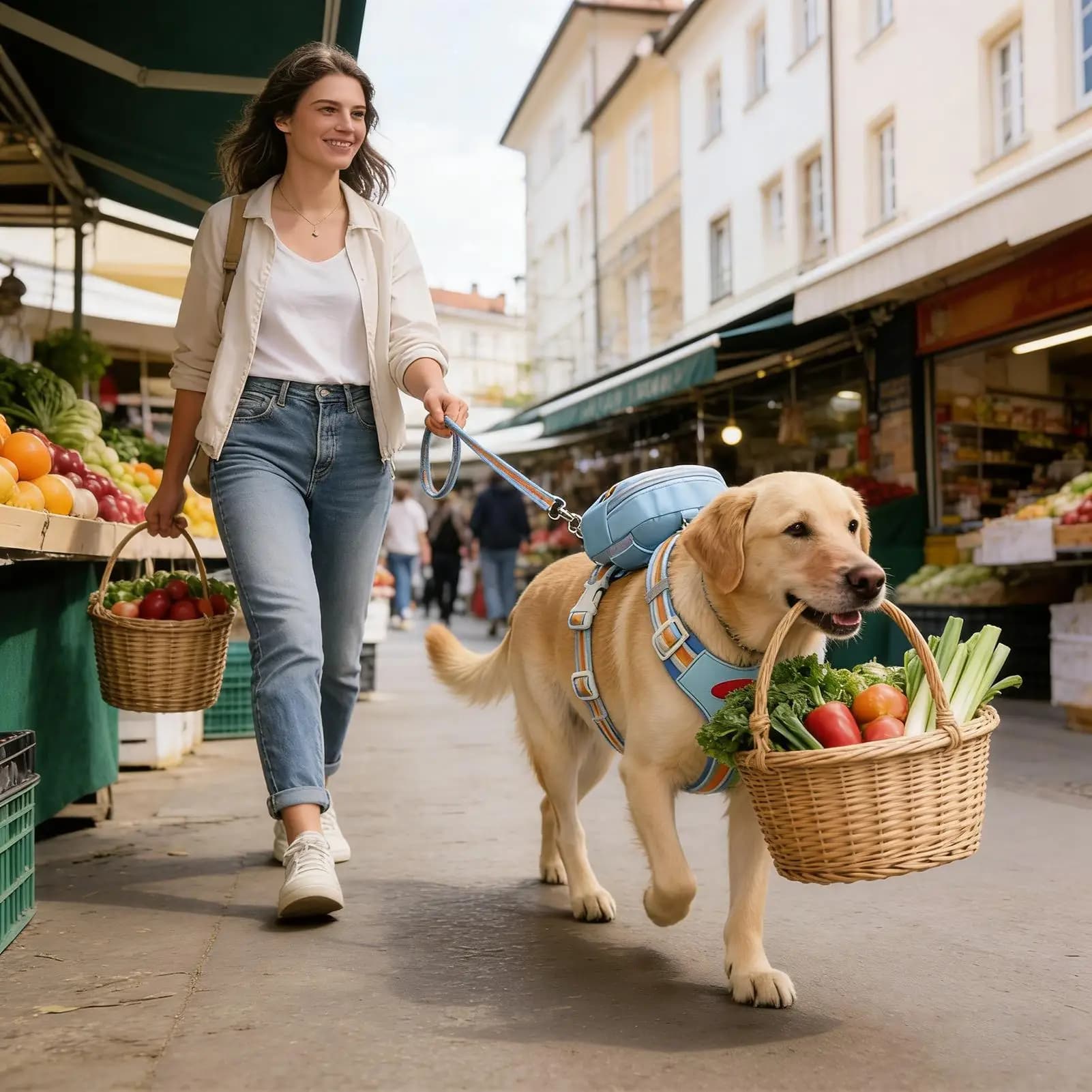 Imbracatura per cani regolabile e traspirante, set di imbracatura e guinzaglio per cuccioli di taglia piccola, media e grande, per uso esterno.