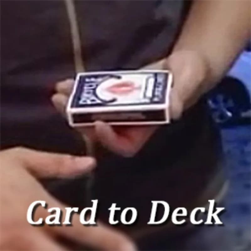 Card To Deck Shin Lim Cards trucchi magici Close Up puntelli magici Gimmick mago principiante Street Magic Illusion Magia Profesional