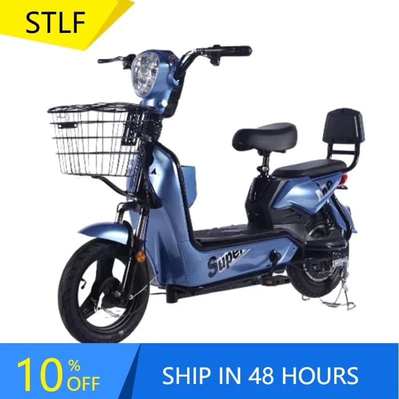 Zuimi High-end Factory Direct Sales 60V 350W 500W Electric City Bikes Adult Commuting 2 Wheel 14 Inch Electric Bicycle Electric