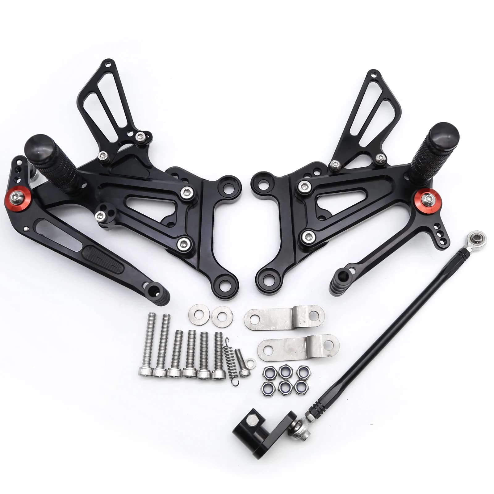 Per Aprilia RS125 2T 1995-1999 2000 2001 2002 2003 2004 2005 2006 2007 2008 2009 2010 Rearset Pedana Poggiapiedi Set Posteriore Pedana