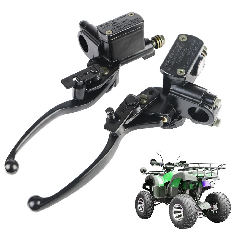 Cilindro leva freno idraulico sinistra destra per universale 50cc-250cc Dirt Bike ATV pompa leva frizione moto a quattro ruote