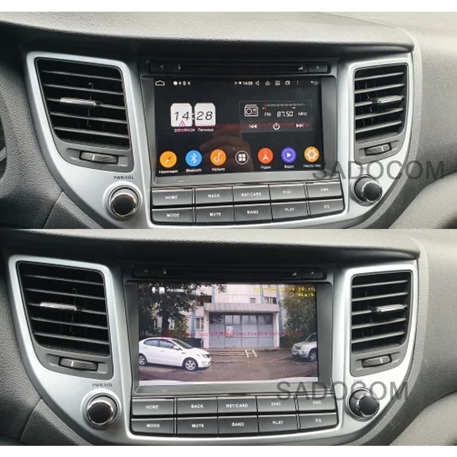 720P PX6 8 "2 din Android 13.0 8GB 128G 8 Core Lettore per auto multimediale autoradio radio Per Hyundai TUCSON IX35 2015 2016 2017