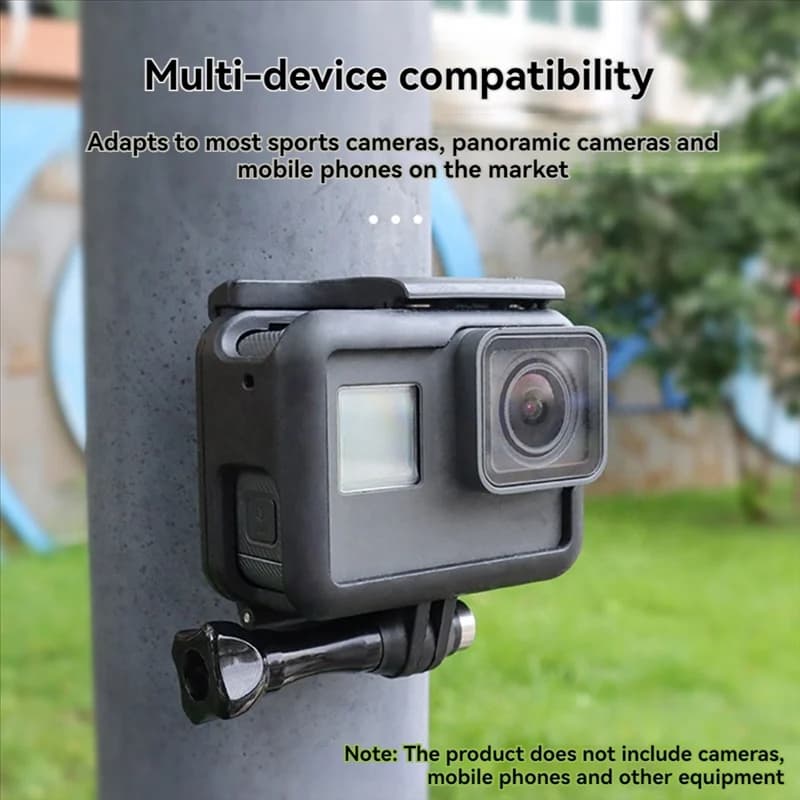 ABKI-CQT Magnetic Chest Bracket for Magnetic Shoulder Strap for Sports Camera Accessories GO3S / Action 5Pro