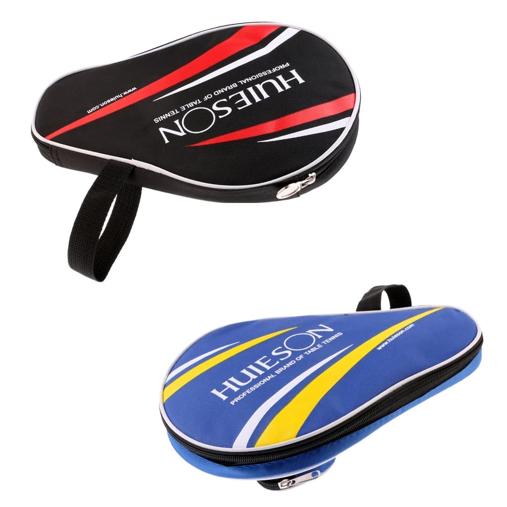 Professional Table Tennis Racket Case Oxford Fabric Paddle Holder Ball Storage Pouch for Training Gear