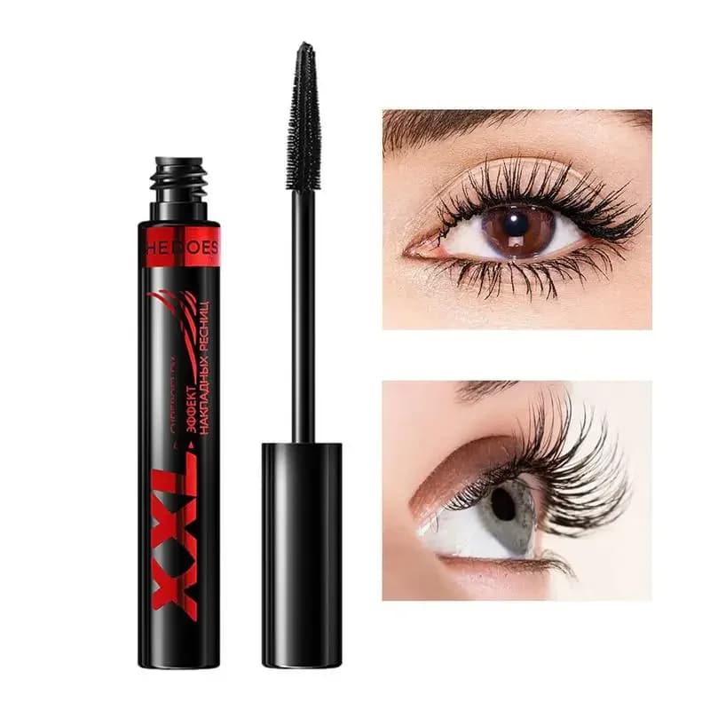 3D Mascara Waterproof Extra Volume Long -lasting Hyper-Curl Eyelash Elongation Without Wrong Makeup Mascara Black