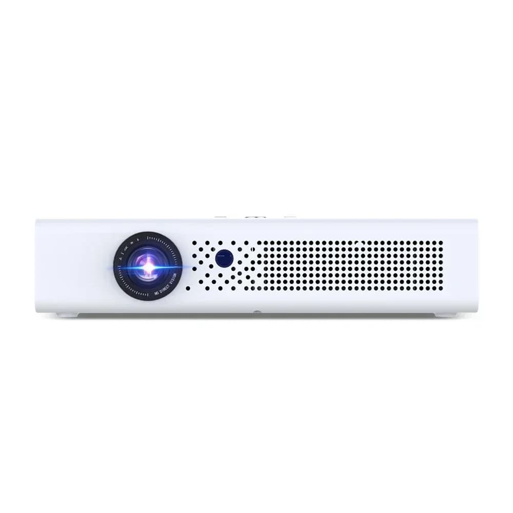Byintek R19 Proiettore 3D Mobile Portatile Pico Video Smart Android Mini LED DLP Piccolo Fascio WIFI, Proiettore Home Theater con Ologramma