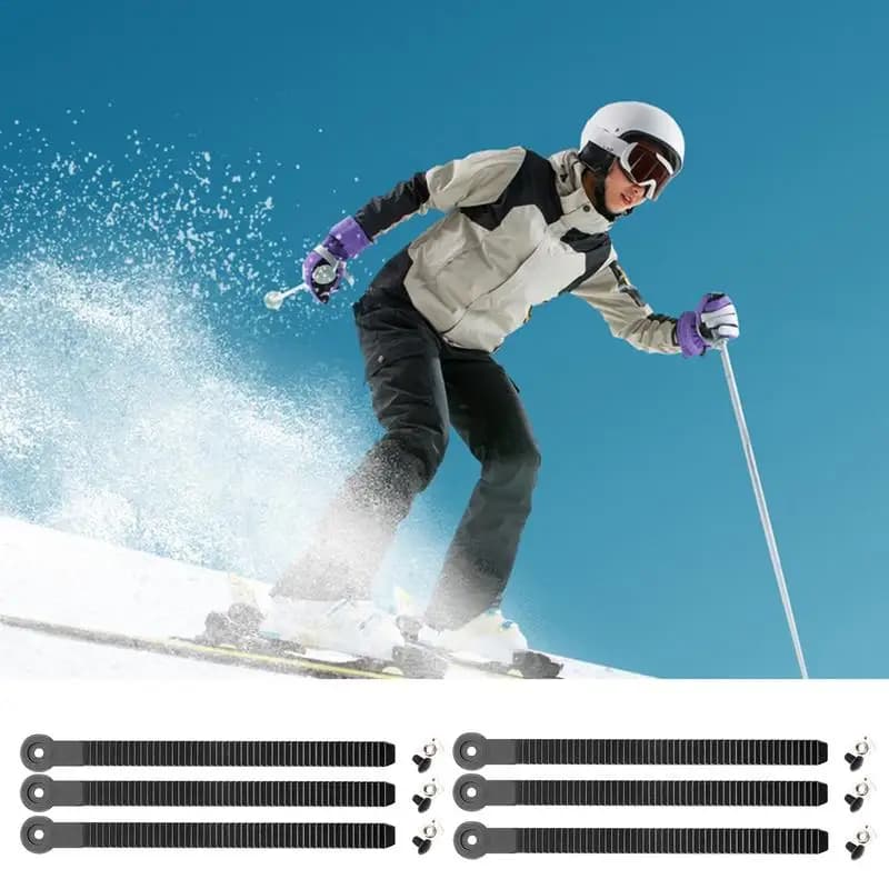 Cinghie per scaletta da snowboard Accessorio sportivo facile da installare Sostituzione della cinghia per scaletta da snowboard per uomini Adolescenti Adulti