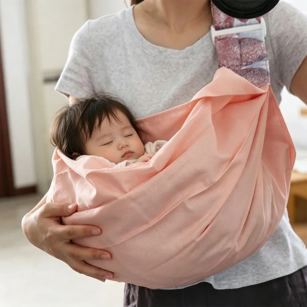 Newborn Front Holding Baby Wrap Carrier Infant Kangaroo Bag Soft Infant Backpacks Suspenders Cotton Newborn Sling Wrap Newborn