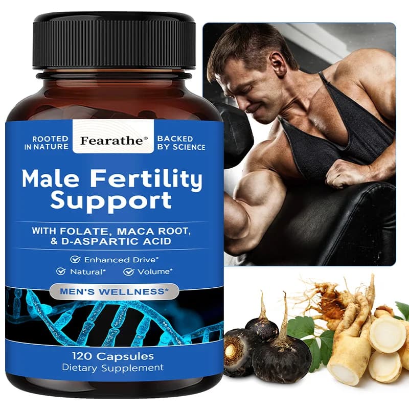 Preconception Male Fertility Supplement: Helps Energy, Strength, Vitamins and Minerals