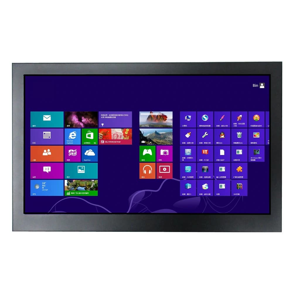 Universal portable monitor 16:9 from 15.6 inch with housing base, for sub-screen computer aided Raspberry Pi Banana Pi Orange Pi PC