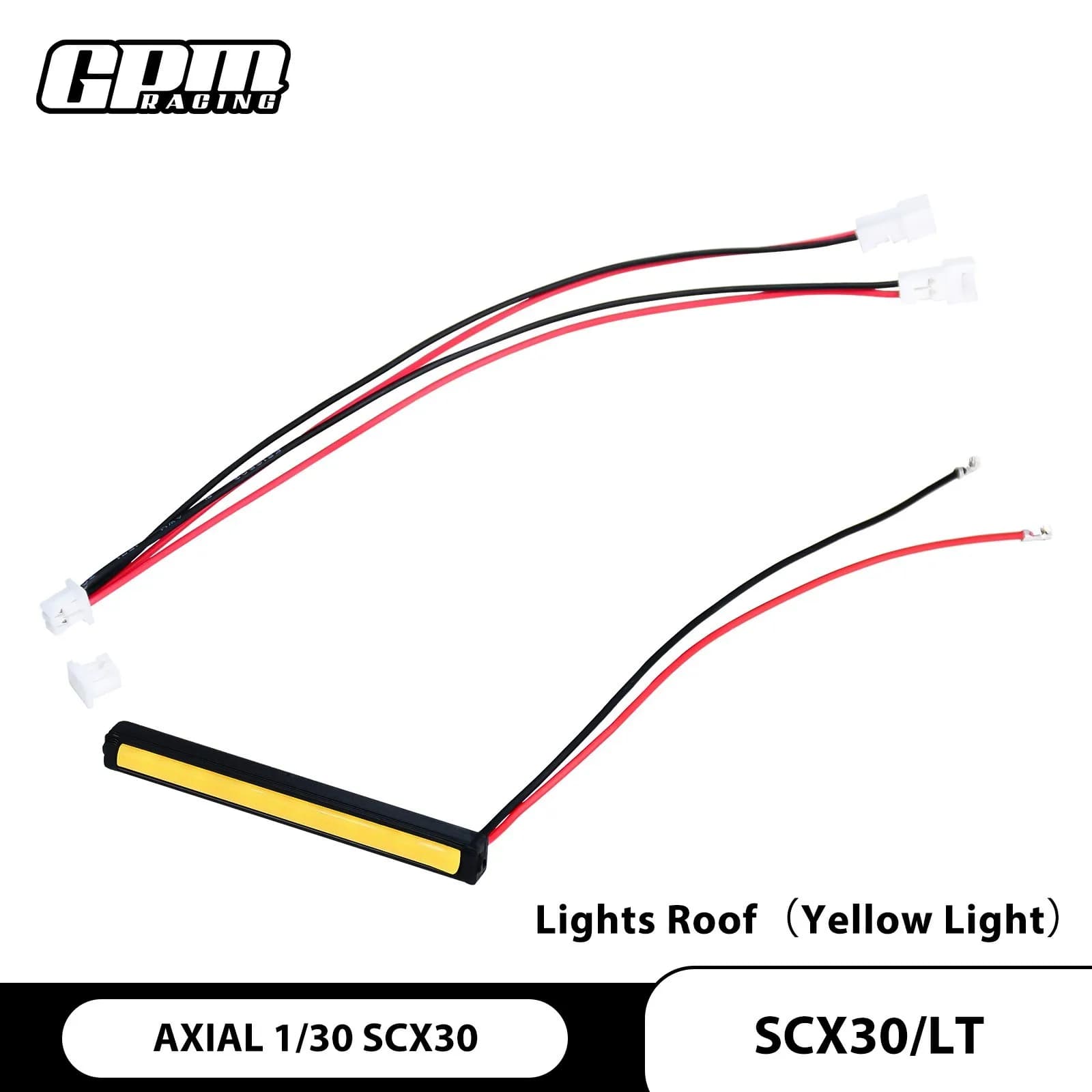 Luci da tetto GPM (luce gialla/luce bianca) AXIAL 1/30 SCX30 Jeep Wrangler JLU
