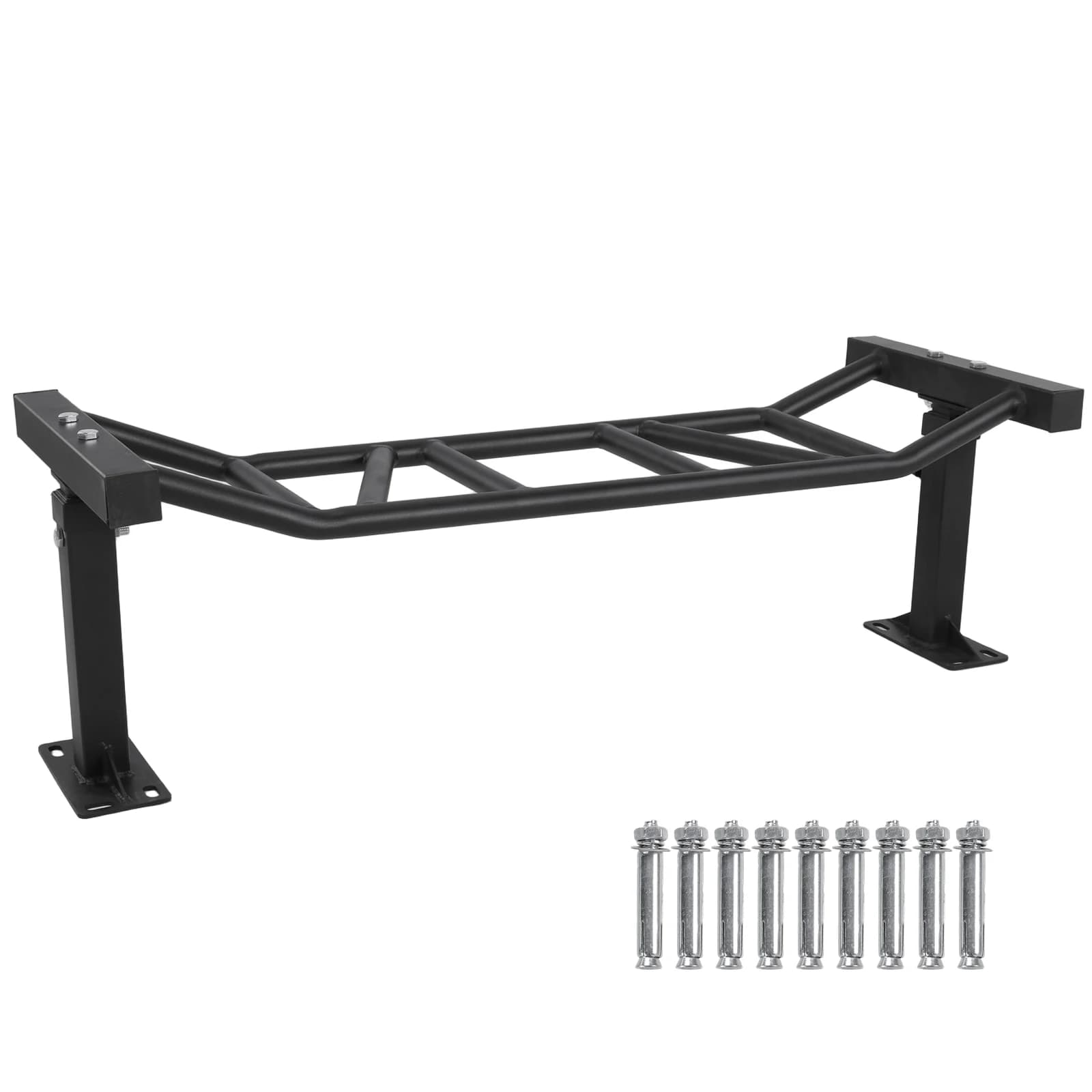 47 inch ceiling bar, adjustable height and supports up to 600 pounds, mounted traction bar for home gym and strength training
