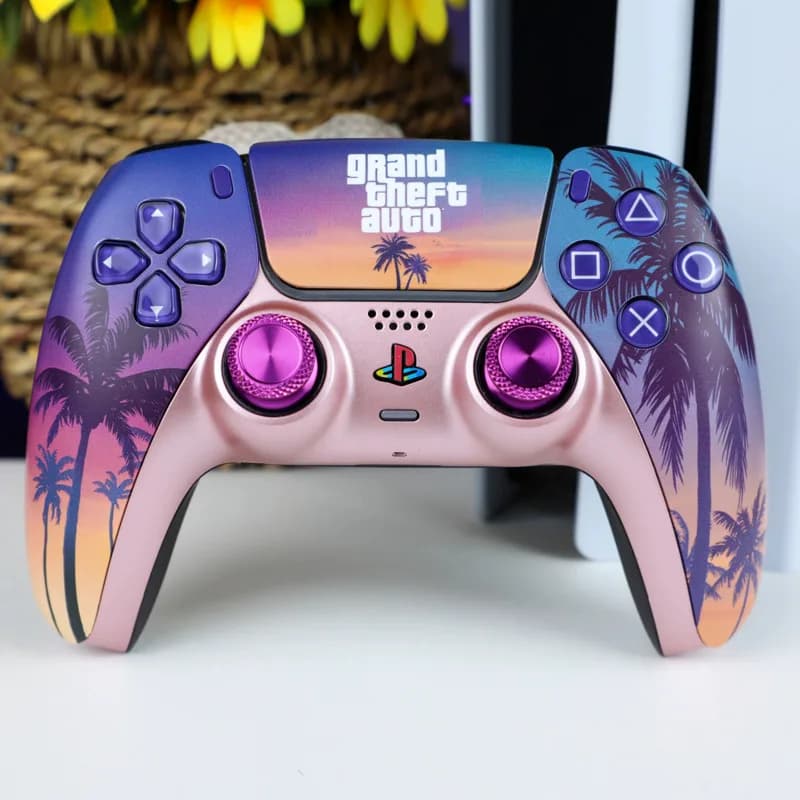 Controller PS5 GTA Guscio di ricambio Custodia di ricambio DualSense GTA Parti di ricambio DualSense Accessori DualSense fai da te