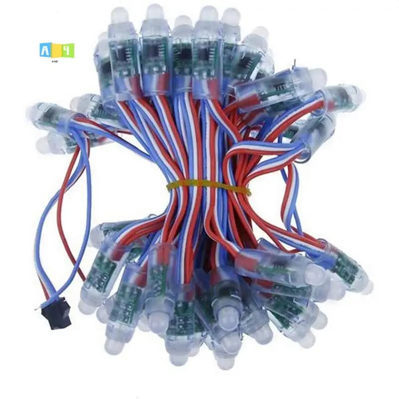 A04E-400Pz/Lotto 12mm WS2811 2811 IC RGB LED Modulo Pixel Stringa Luminosa IP68 5V per Feste/Natale/Festival