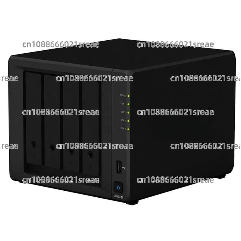 Server di archiviazione cloud di rete senza disco DS920+ DS923+ NAS 4G, 4 alloggiamenti