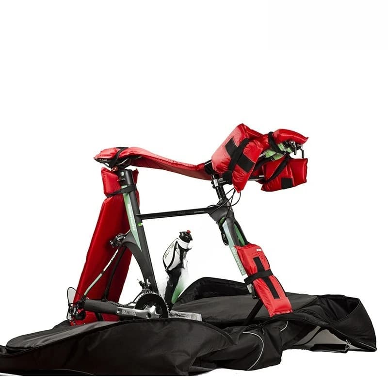 Scatola di carico per bicicletta, borsa di carico gonfiabile, bici da strada di montagna, ruota iversal per veicoli portatile