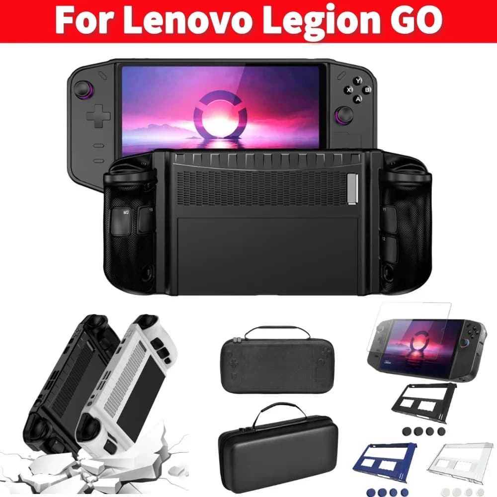 Per Lenovo Legion GO Custodia protettiva per guscio antiurto Console Legion GO Custodia protettiva morbida in silicone TPU Accessori di gioco