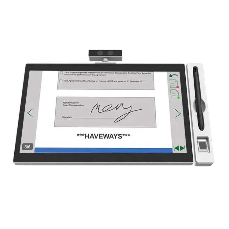 Battery-free Electromagnetic Resonance 8192 Levels digital drawing tablet all in one touch screen pc
