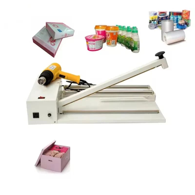 SKA-300/SKA-450/SKA-600 Sigillatrice a impulsi di tipo manuale Macchina per sigillare sacchetti di calore con pistola termoretraibile opzionale