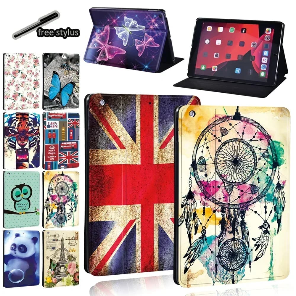 Apple Tablet Case for Apple Ipad 8/ipad Air 4/ipad Pro 11/IPad 2/3/4/ Mini 1/2/3/4/5 /iPad Air 2/1/3/IPad Pro+ Stylus