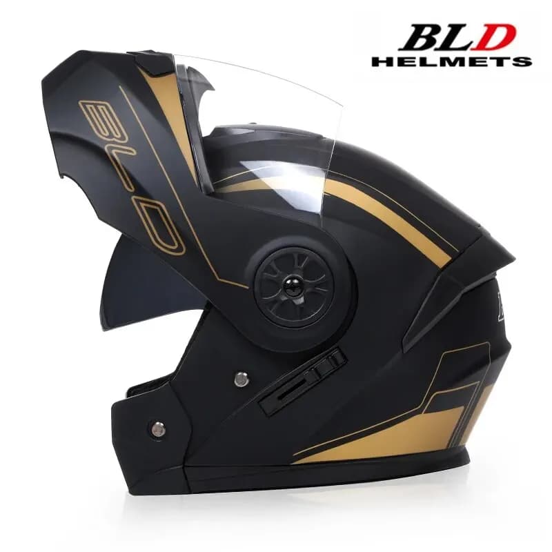 Caschi ribaltabili personalizzati a doppia lente Motocross Racing modulari Cascos Para Moto uomo donna moda casco Moto integrale