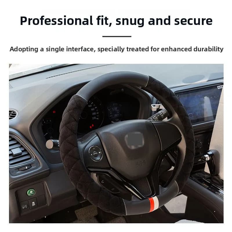 Universal Fashion Sports Cover, Winter Cover in Hot and Anti-slip Plush for Cars