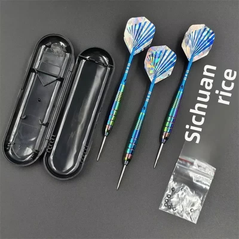 Genesis Darts Professional Customizable 22g 23g 24g 25g Black PVD Titanium Coated Steel Tip 95 Tungsten Darts Barrels Shafts