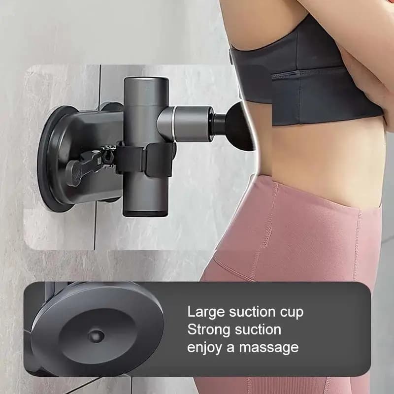 Massage gun suction stand, band bracket, hand massager accessory