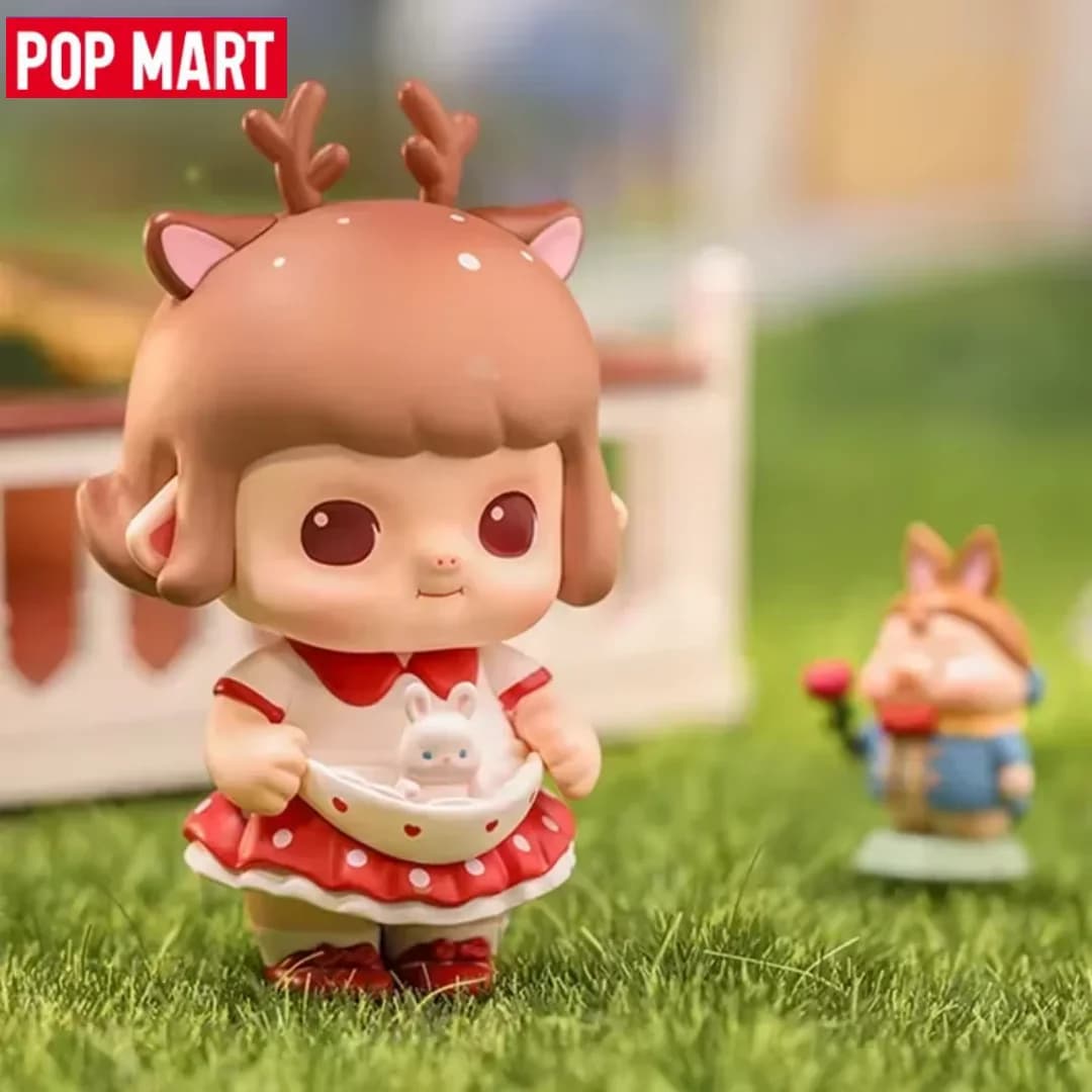 POP MART Minico La mia piccola principessa Blind Box Scatola misteriosa originale Giocattoli Bambola Figura anime Ornamenti per il desktop Collezione regalo per ragazza