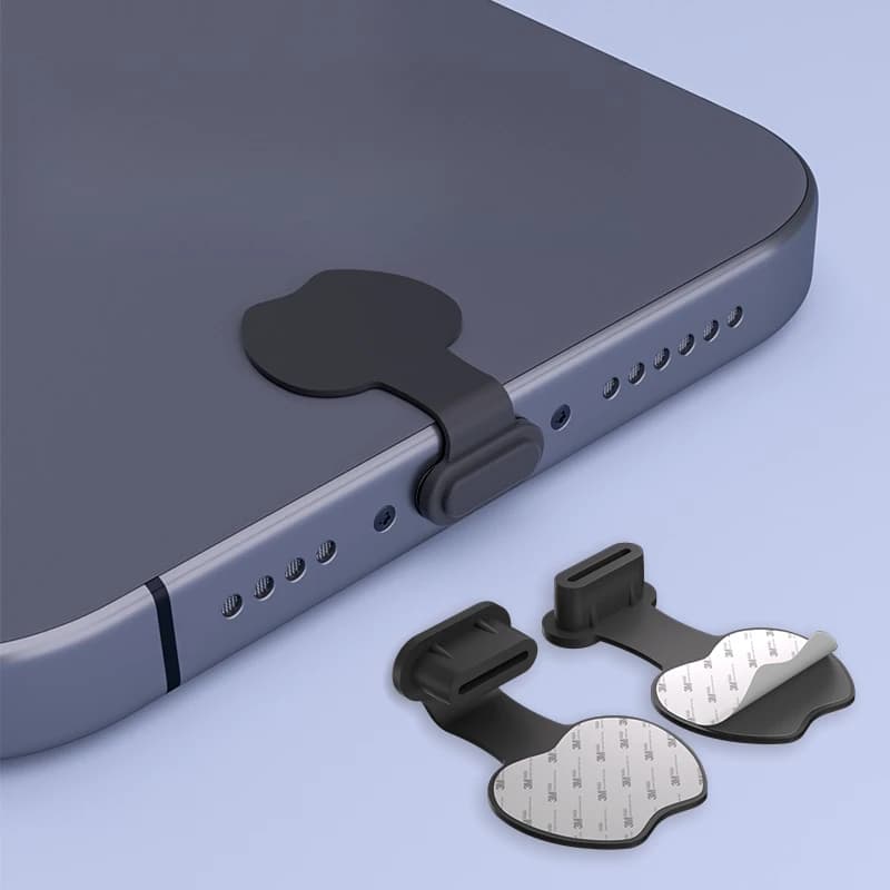 Silicone USB Type-C Dust Covers, Soft and Durable, Suitable for Smartphones, Tablets, Laptops, Charging Port Dust Plugs (8pcs)