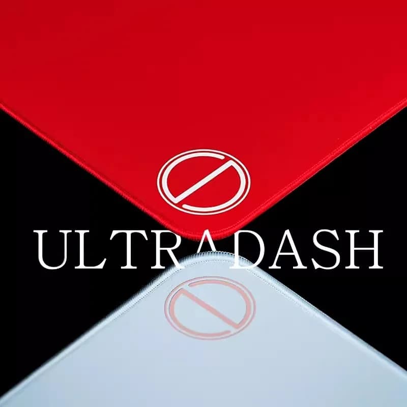 Tappetino per mouse da gioco Ultraglide Meow Ultradash UD ULTRANEON UN Esports, colore azzurro e rosso, grande, per CSGO PUBG 490*420mm