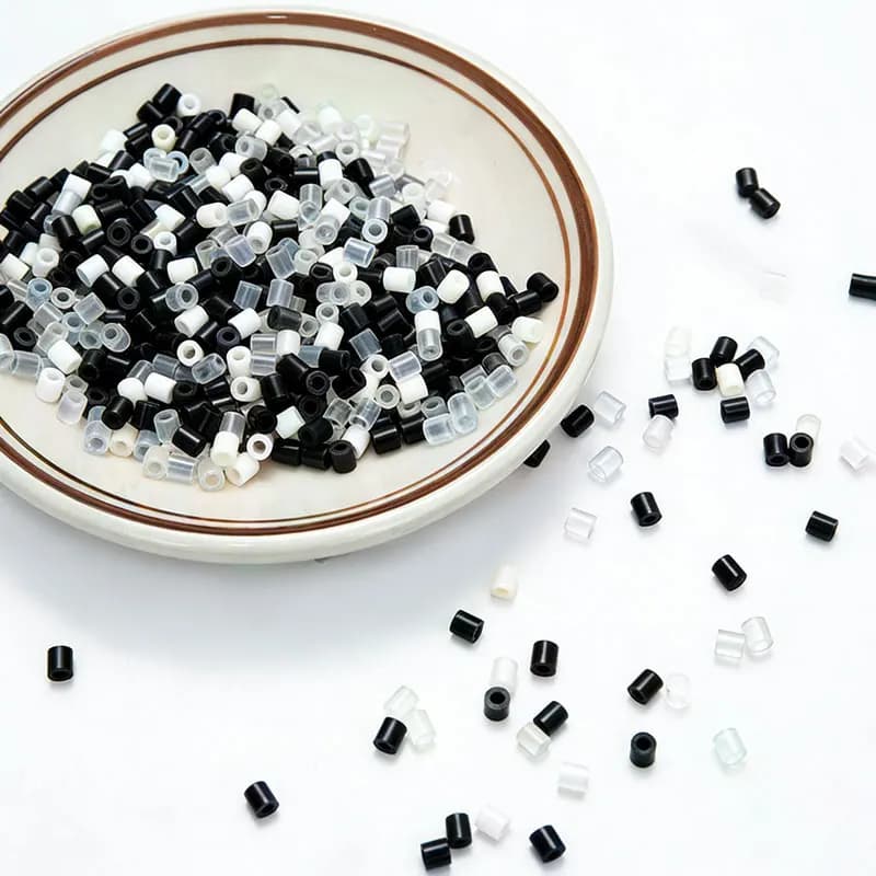Perline Fusibili Mini da 2,6 mm, 1000 Pezzi, Perline Termofusibili Fai da Te, Puzzle Artigianali, Giocattoli Educativi per Bambini, Regalo