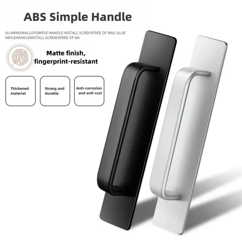 Maniglie Adesive Istantanee da 200mm per Cassetti - Maniglie Autoadesive in Lega di Alluminio Premium, Accessori per Cucina e Ristrutturazioni Domestiche