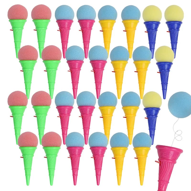 5/10/20 Pieces Pistole Gelato with Soft Balls, Children's Catapult Toy, Birthday Party Gadgets, Gift and Pinata Bags Filler