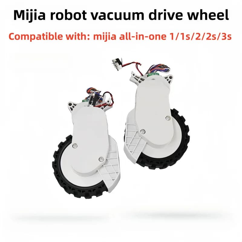 XMSJ Walking Wheel Set For Mijia Sweep Mop Robot 2 1S 2S Dreame S10 X10 Vacuum Cleaner Driving Wheel Accessories