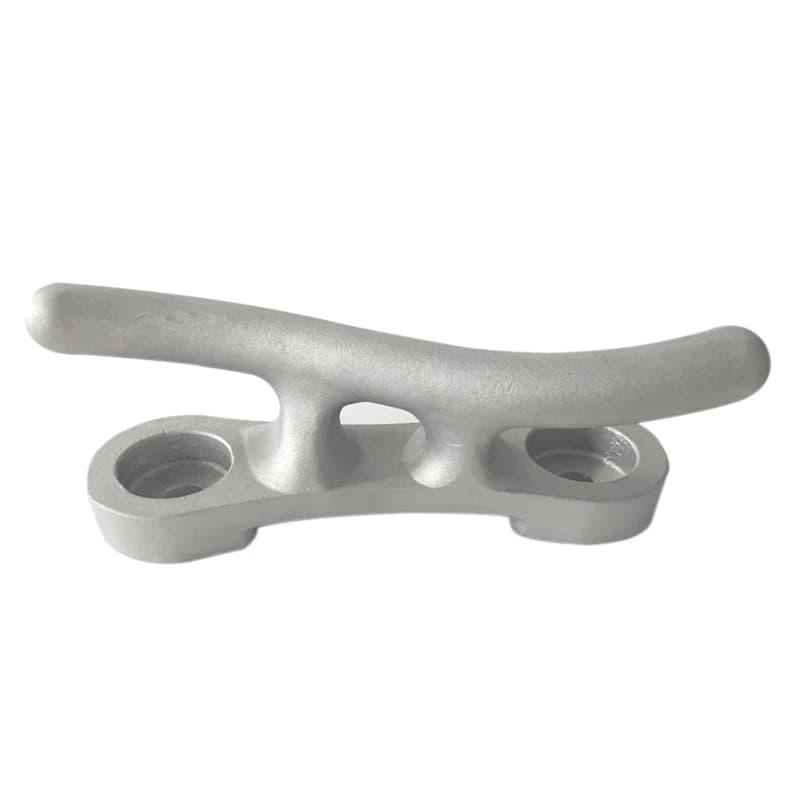 Marine Aluminum “S” Dock Deck Cleat 15inch Bollard Mooring Rope Corrosion Resistant Aluminum for Boats Hardware