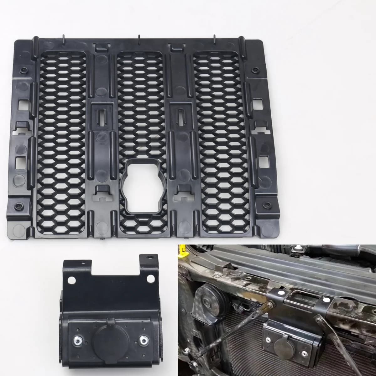 Lantsun Portapacchi con cerniera per staffa portellone posteriore per Jeep Wrangler JL 1046
