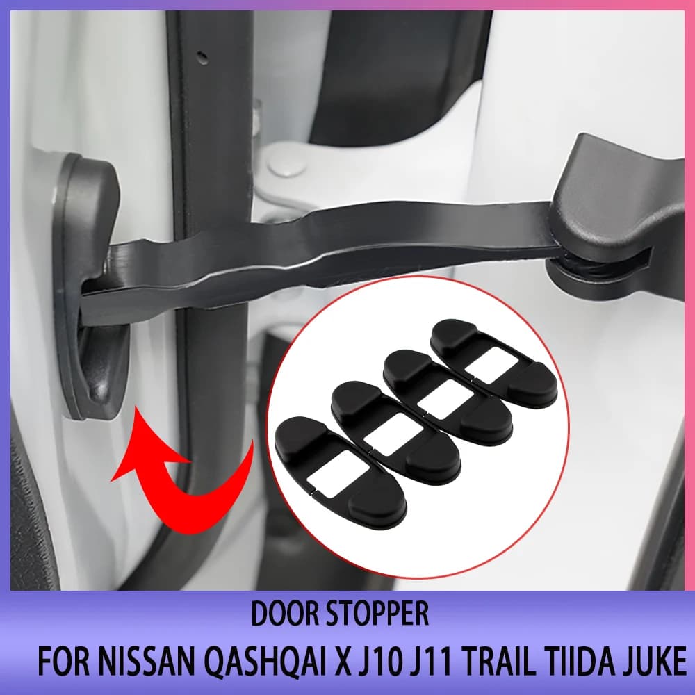 Fermaporta Fermaporta Limitatore di Copertura Abs Adesivo Misura per Nissan Qashqai X J10 J11 Trail Tiida Juke Auto Braccio Fibbia Car Styling