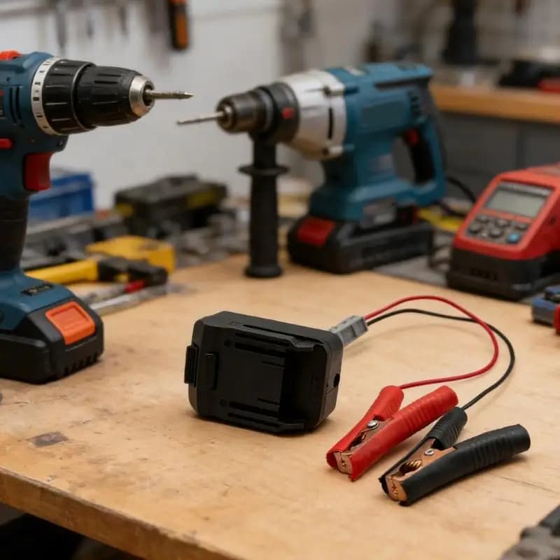 Convertitore batteria per auto Clip ricarica Avviamento automatico per potenziare l'adattatore per cavo Alimentazione