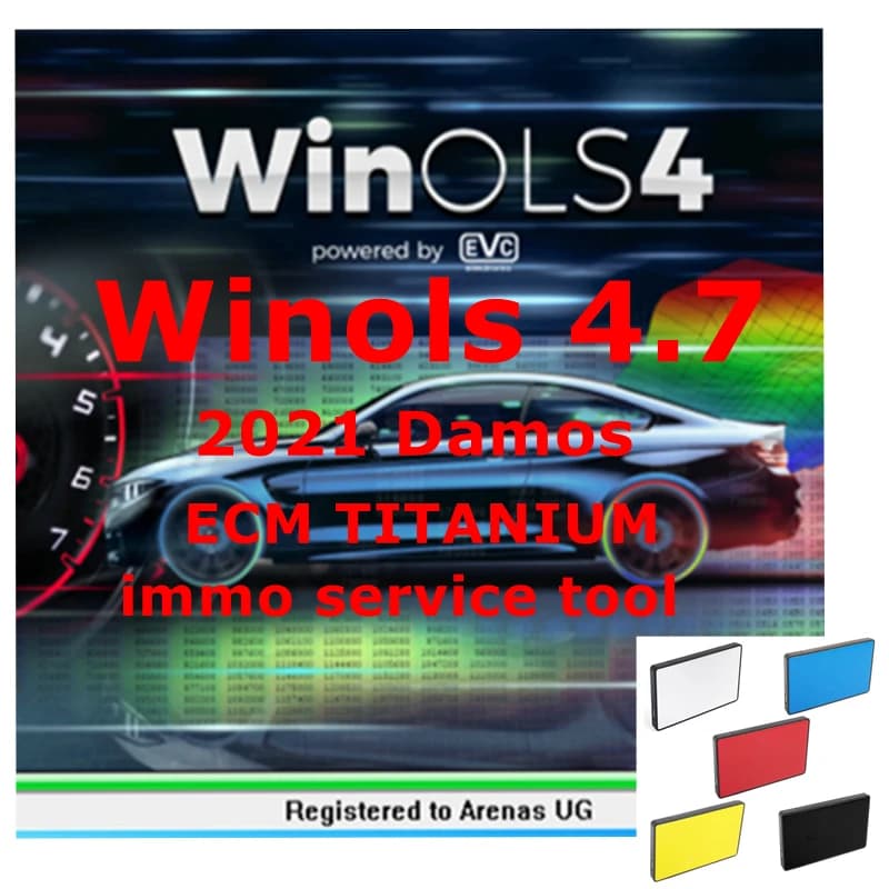 2022 Vendita CALDA WinOLS 4.7 Con Plugins + 2021 Damos + ECM TITANIO + strumento di servizio immo v1.2 Tutti i dati Software di riparazione automatica