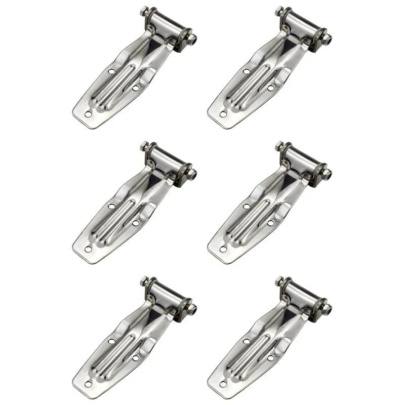 For car-6X Stainless Steel Container Door Hinge Refrigerated Cold Store Compartment Fitting Truck Van Express Car Part