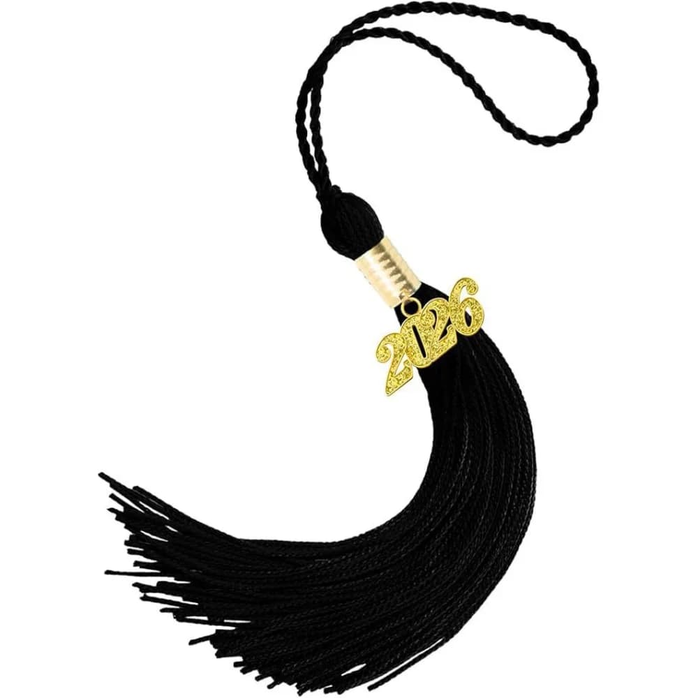 Polyester Alloy Academic Tassel Hanging 10 Colors Pure Color Charm Pendant DIY Crafts 2026 Style Student Dress Up Tassel