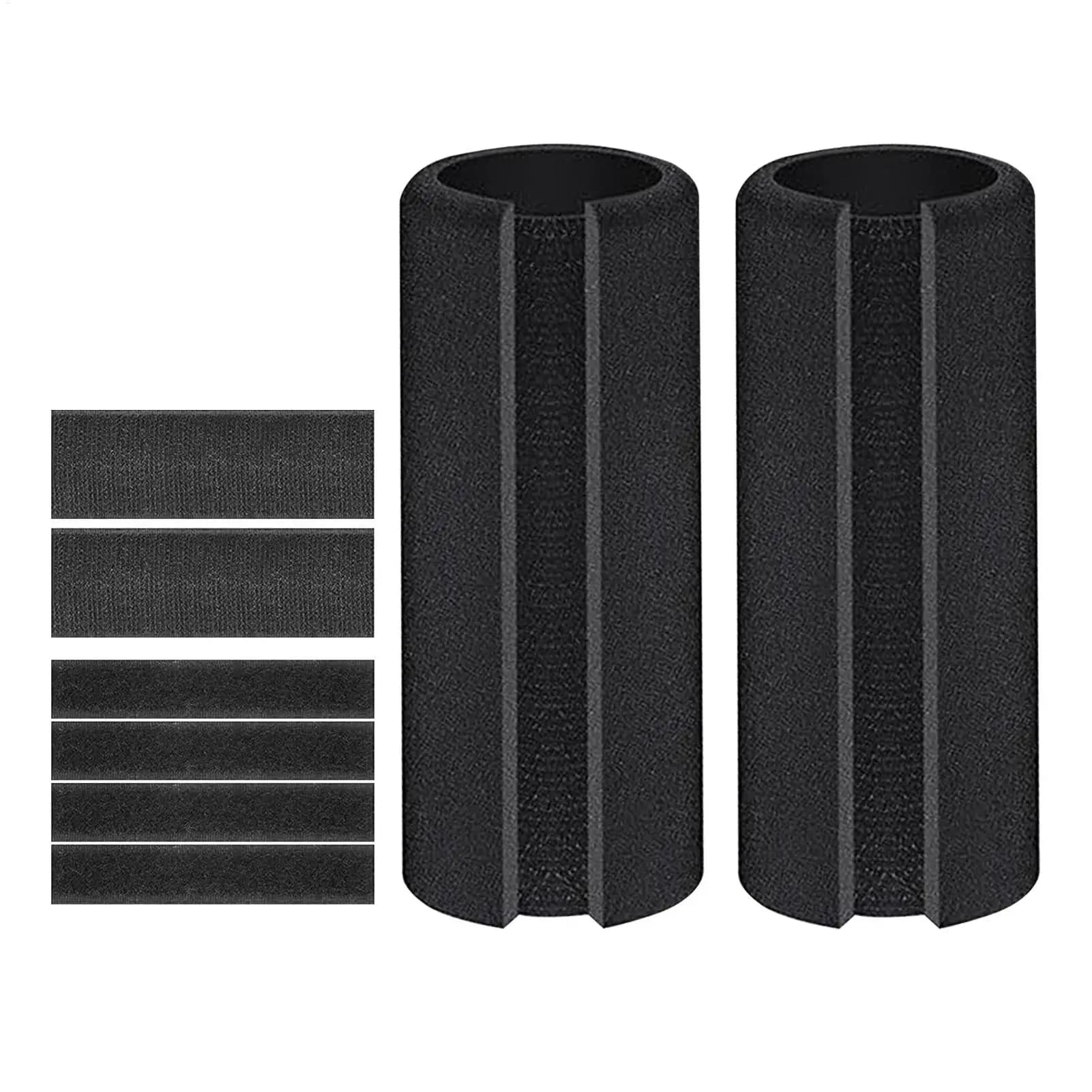 Manopole per manubrio in schiuma da 2 pezzi Manopole per bici in schiuma Cuscini Pinze Manubrio Wrap Buffer Cover Sostituzione ergonomica e confortevole
