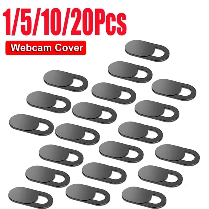 Copri webcam da 1/5/10/20 pezzi, protezione per la privacy per laptop, lenti per fotocamera, riunioni in ufficio, protezione della privacy per cellulari e tablet, lenti per ufficio