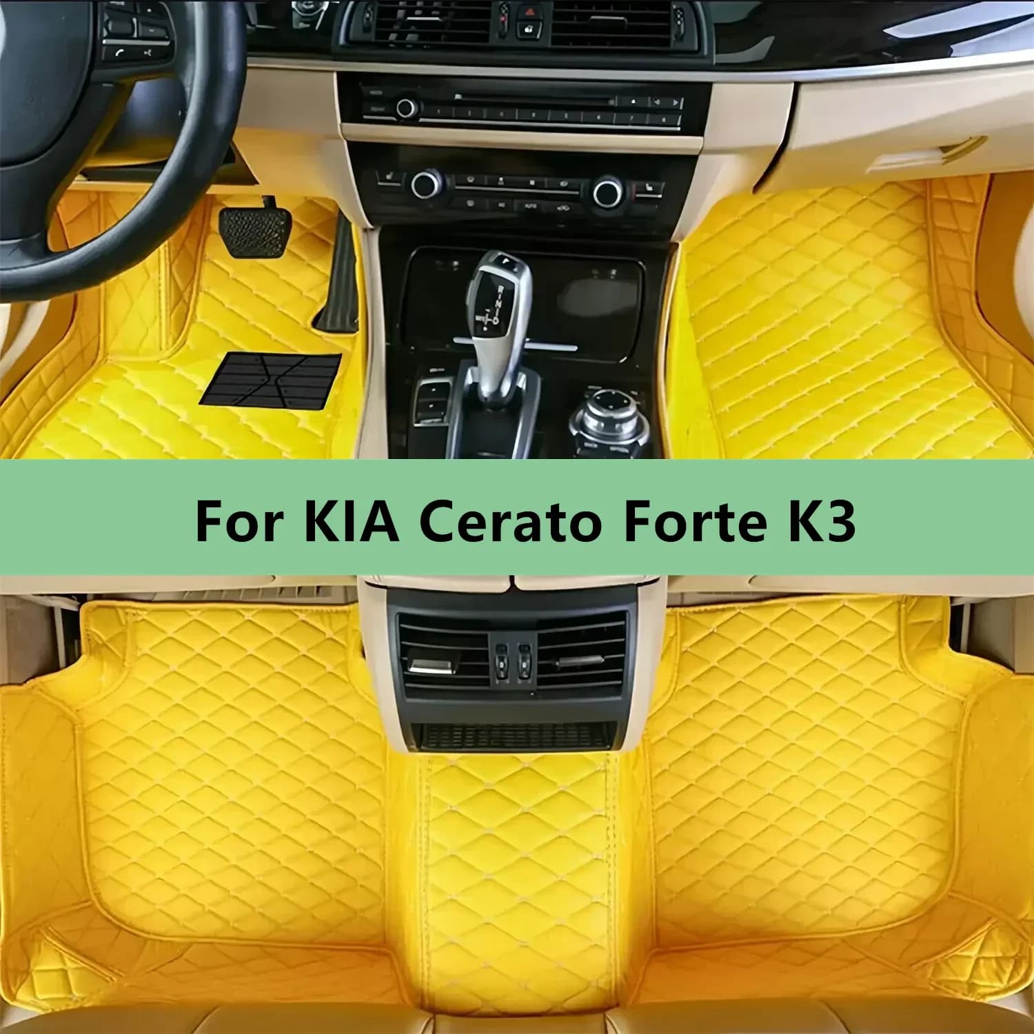 Tappetini per auto personalizzati per KIA Cerato Forte K3 Tappetini per auto per uomo Donna Accessori per auto