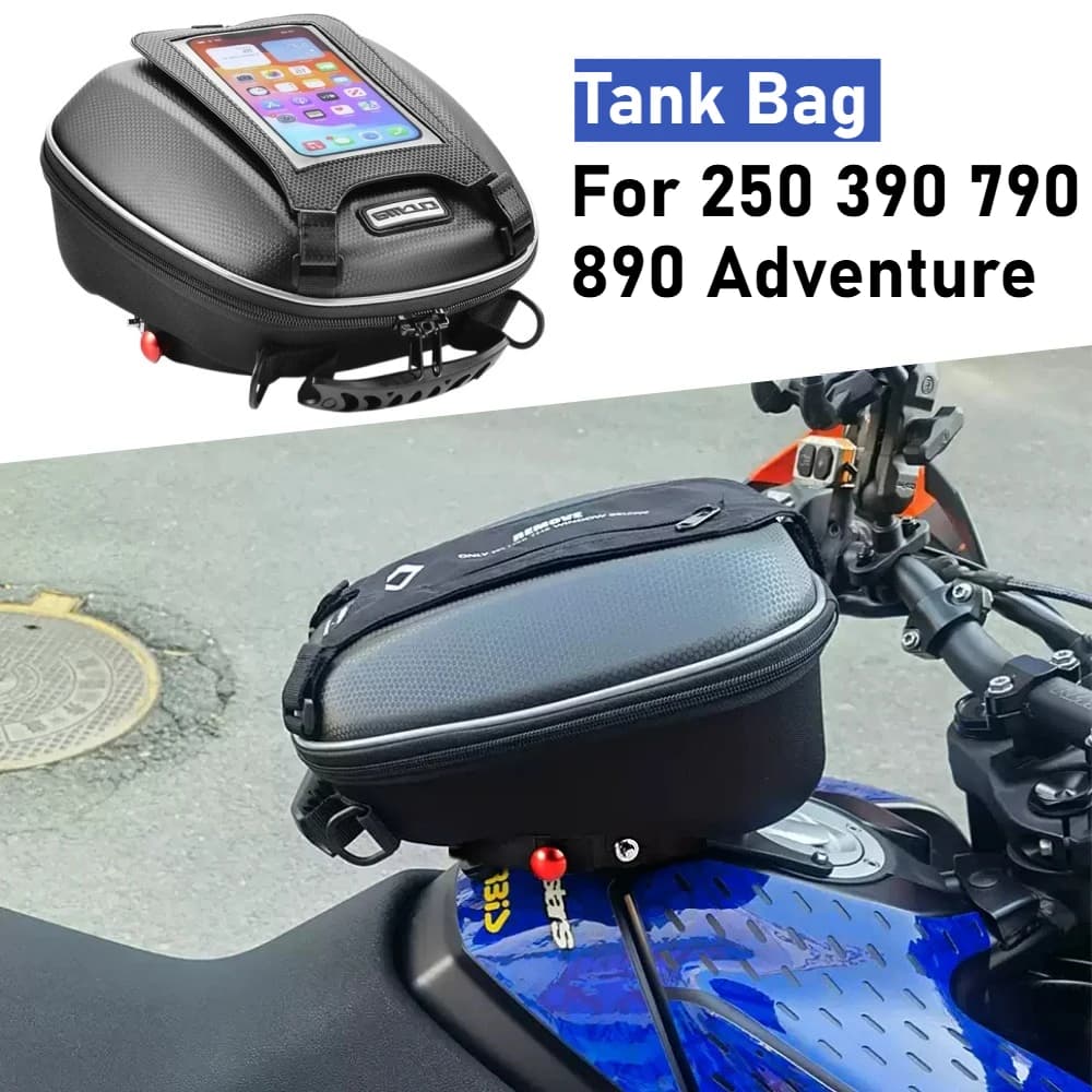 Tank Bag For 250 390 790 890 Adventure Motorcycle Luggage Top Case Backpack R 790ADV 390ADV Quick Lock Ring Waterproof Tool Bags