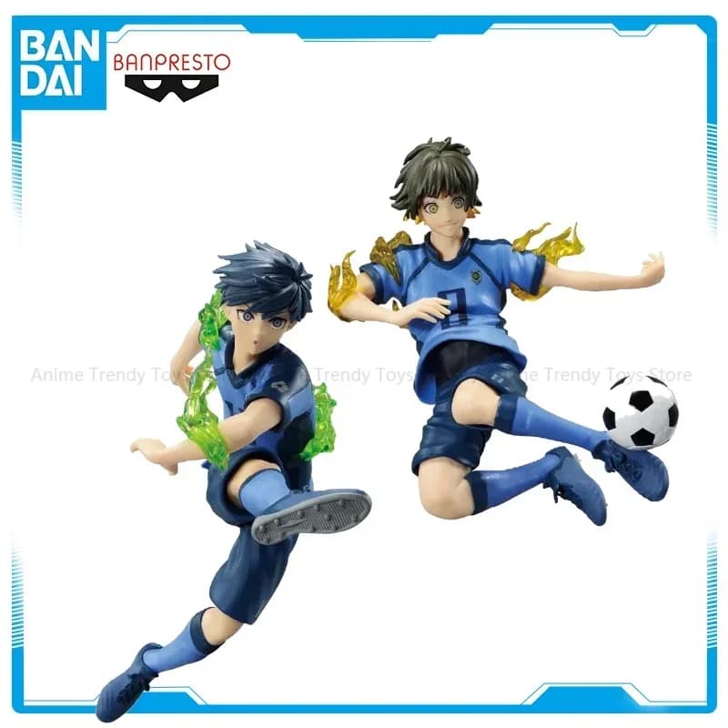 In Stock Original BANPRESTO Blue Lock Awakening Isagi Yoichi Bachira Meguru Figure Anime Model Genuine Boxed Toys WY
