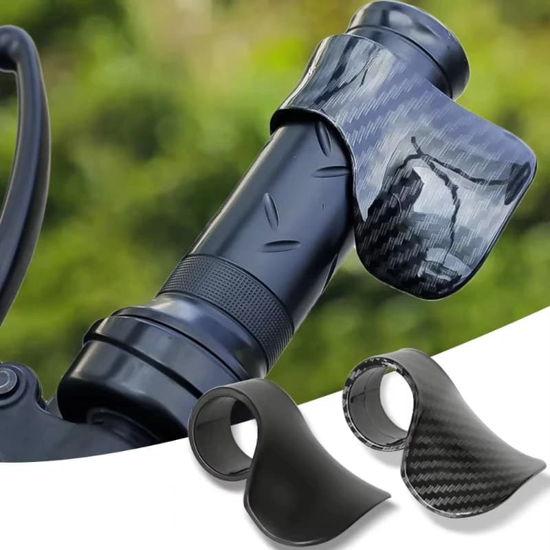 1-6 Pezzi Booster Acceleratore Moto, Impugnatura Antiscivolo per Controllo Assistito, Strumenti Salva-Fatica per Manubrio, Clip di Assistenza Motore